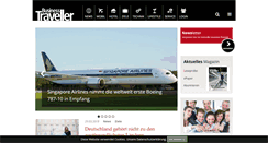 Desktop Screenshot of businesstraveller.de