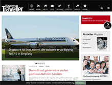 Tablet Screenshot of businesstraveller.de